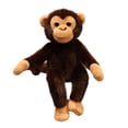 thumbnail image 2 of Cuddly Orangutan Plush Pillow, Ultra-Soft Short Plush Fluffy Filled Skin-Friendly, Soft Stuffed Monkey Throw Cushion for Home Office Sofa Chair Decor & Cozy Easter Gifting, D, 2 of 7