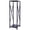 Black 0, variant on Indoor Firewood Log Rack Holder for Fireplace, Steel Wood Storage with Efficient Airflow, 43.7x14.5x14.5 Inch Black