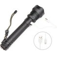 thumbnail image 3 of Flashlight P90 Quad Core with Strong Light Rechargeable Zoom LED IPX6 Waterproof for Outdoor Camping Hunting Emergency 18650 Battery, 3 of 8