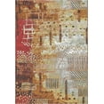 thumbnail image 3 of Unique Loom Outdoor Modern Collection Area Rug - Pine (5' 3" x 8' Rectangle Multi/Brown), 3 of 7