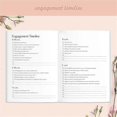 thumbnail image 5 of 26-27 Wedding Planner Book and Organiser the Complete Bridal Planning Journal for Engaged Couples A5 Hardc, 5 of 5