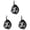 Black, variant on 1-4PC Single Ball Bag Mesh Carry Storage Drawstring Sling Backpack for Basketball Soccer Volleyball with Zipper Pocket Hanging Clip Portable Lightweight Sports Ball Carrier Fits Most Backpacks