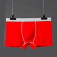 thumbnail image 4 of Men Underwear Breathable Cotton 5 Pairs Solid Color Trunk Underwear No Fly Boxer, 4 of 10