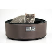 Sleepypod Mobile Pet Bed — Multi-use Travel Pet Bed, Crash-Tested Car Seat, Carrier for Dogs and Cats up to 15 Pounds (Chocolate Brown)