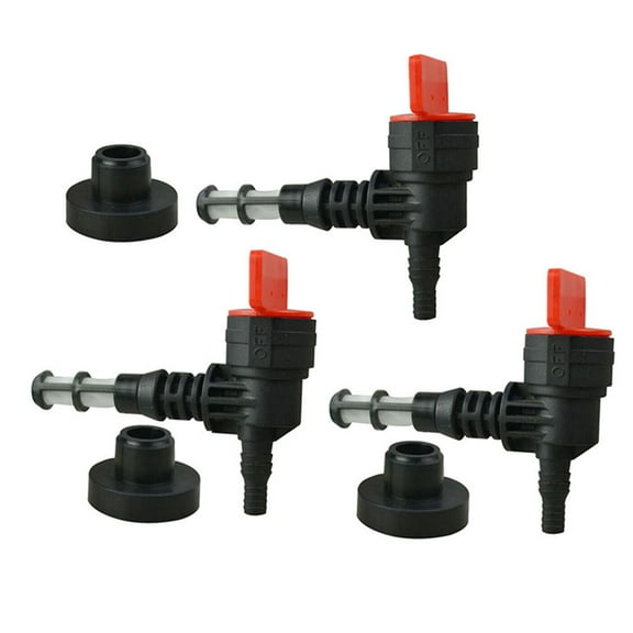 Black Generator Fuel Valve Reliable Replacement Replaces 192980GS Replaces 208961 90-degree Gas Valve For Pressure Washer