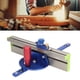 thumbnail image 5 of Miter Gauge Blue Red Silver Table Saw Miter Gauge System Professional Accurate High Strength for Carpenter, 5 of 8