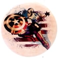 thumbnail image 3 of Dynamic Discs Marvel Avengers DyeMax Mini Fuzion Judge Disc Golf Mini Marker Disc - Splatter Series Iron Man…, 3 of 5