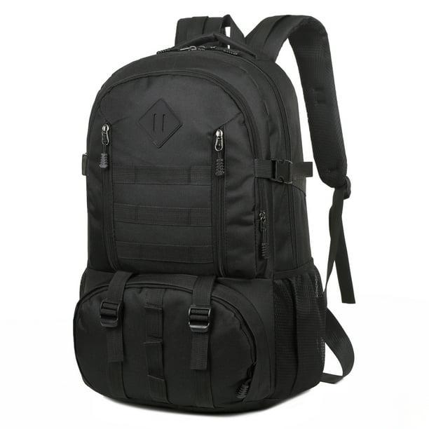 Bolsa de dos hombros Mochila de senderismo al aire libre, mochilas de escalada de tela Oxford resistentes al agua para acampar y senderismo