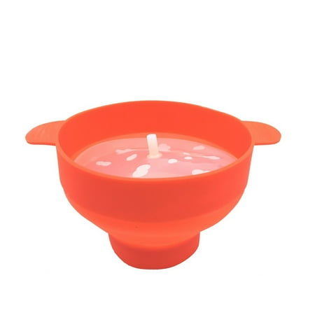 

Kitchen Set Kitchen Utensils Kitchen Items Popcorn Bucket Microwaveable Popcorn Maker Foldable Popcorn Maker Orange