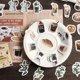 thumbnail image 1 of Pegatinas decorativas adhesivas estéricas, 46pcs de álbumes de recortes multipururo para álbum de fotos, 1 of 7