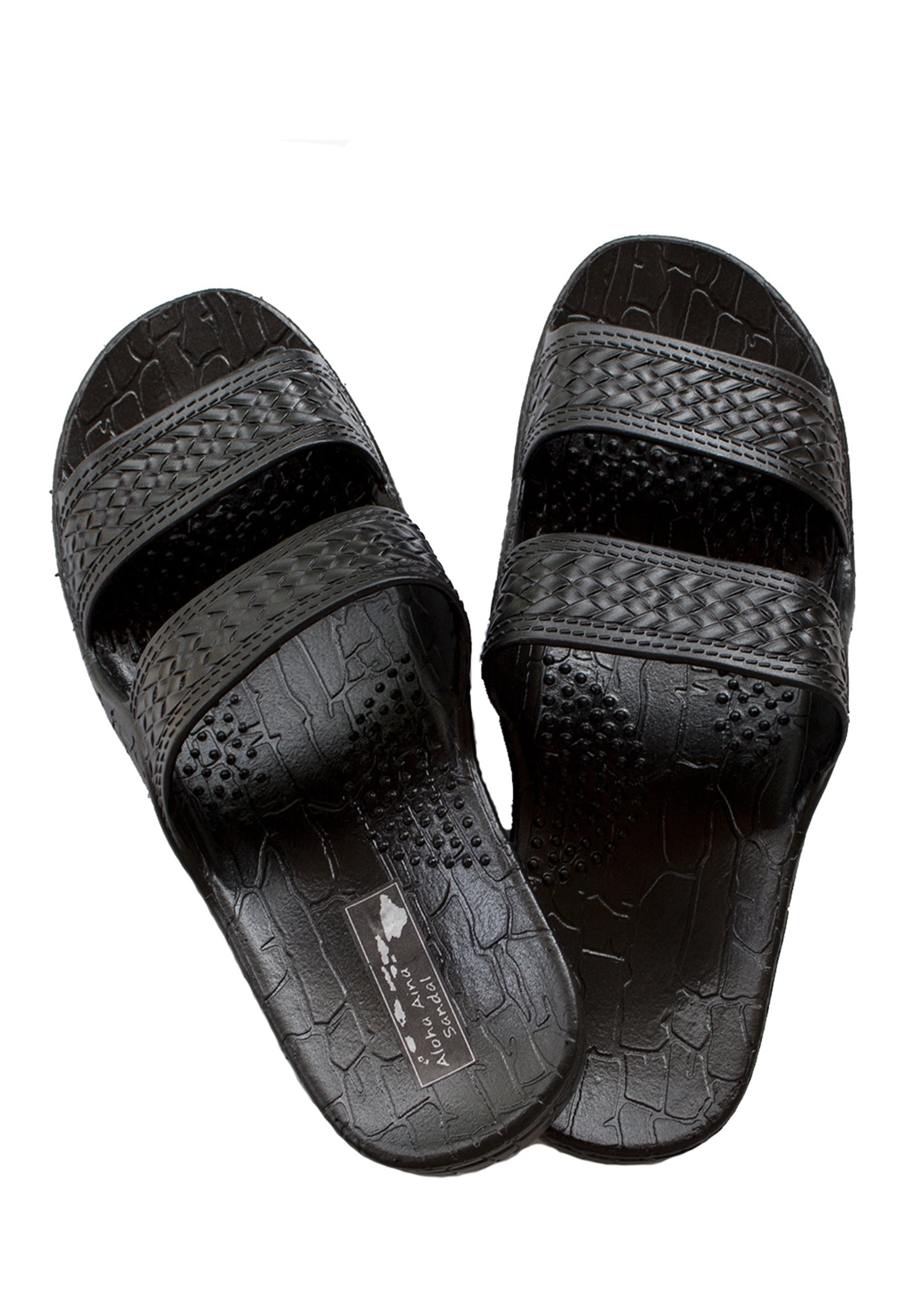 Authentic Imperial Jesus Sandals, Unisex men Women Teen (Womens size 14, Mens size 12, Black Color) -