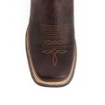 thumbnail image 5 of FERRINI Men's Blaze Square Toe Western Boots, Color: Chocolate, Size: 9, 5 of 6
