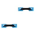 thumbnail image 2 of Justharion PVC Nylon Strap Armrest Grab Handle Canoe Kayak for Inflatable Blue 31x7CM 2Set, 2 of 6