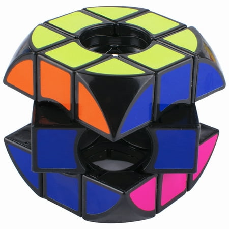 Speed Rubik Cube, Black Base Magic Rubik colorful Puzzles Educational Special Toys Brain Teaser Gift Box, 3x4 Stickerless Develop Brain And Logic Thinking Ability Best (The Best Educational Toys)