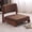 Brown_A, variant on Meditation Chairs Home Bay Window Lazy Backrest Chair With Wood Frame Padded Floor Gaming Chairs Portable Japanese Legless Floor Seat Chair For Reading