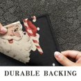 thumbnail image 6 of Black Christmas Santa Pattern Door Rugs,Washable Non Slip Door Mats Indoor,Decorative Door Mats,Entry Mat Indoor for Entrance,Bedroom,Kitchen,Bathroom,16"x47", 6 of 6