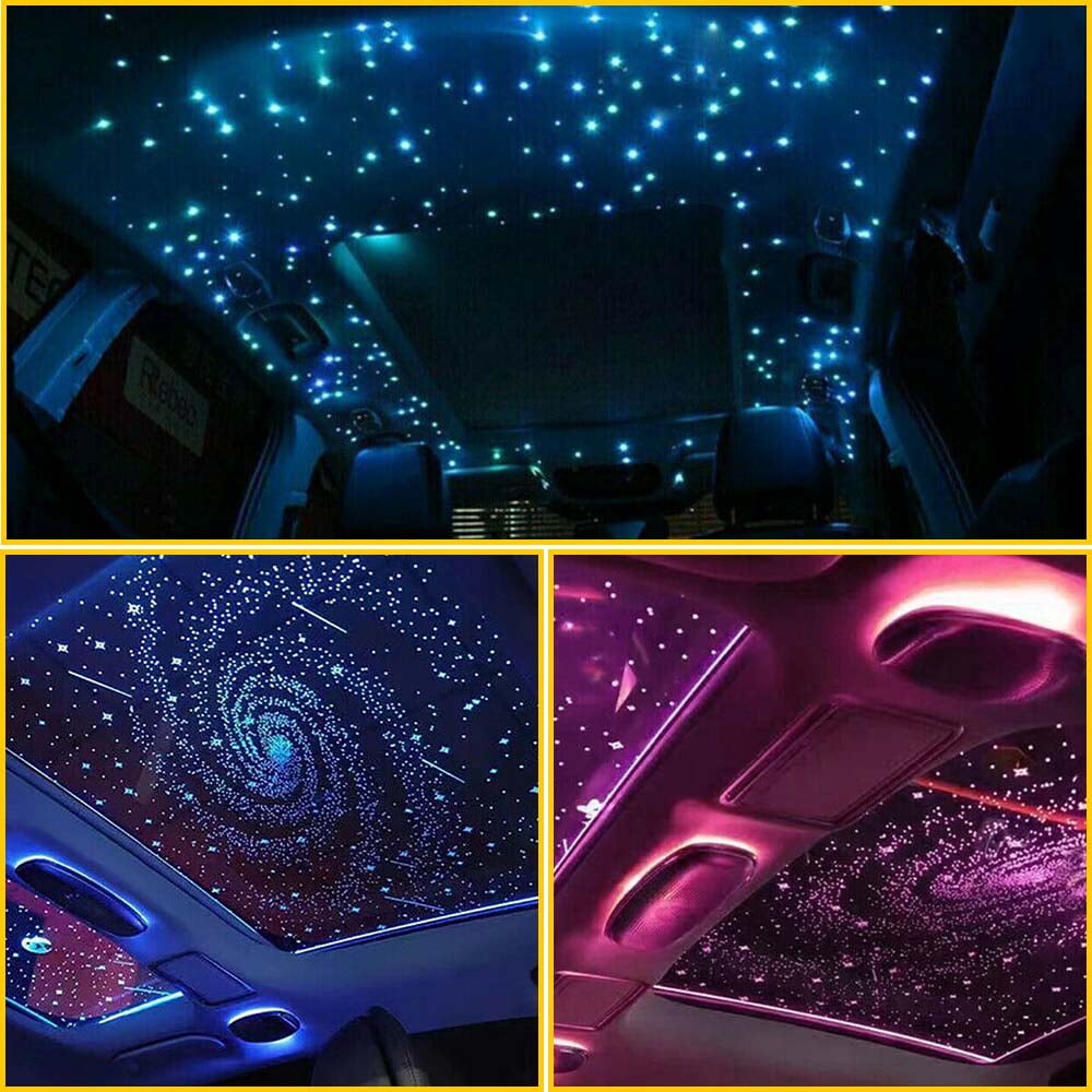 500pc Fiber Optic Car Home Headliner Star Light Kit Roof Ceiling Lights Remote