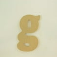 thumbnail image 4 of Package of 1, 8 Inch X 3/4" Thickness MDF Letter g in The Goudy Heavy Font, Thick, Lower Case for Art & Craft Project, Made in USA, 4 of 4