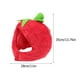 thumbnail image 2 of 1pc Adorable forma de tomate sombrero fruta sombreros divertidos accesorios de cosplay, 2 of 5