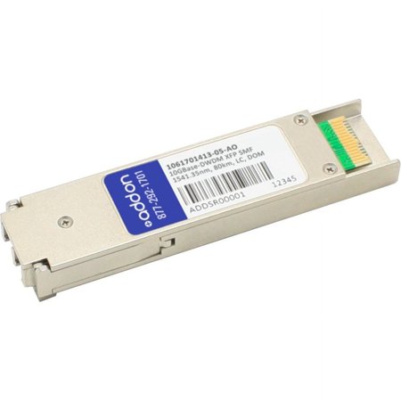 UPC: 0821455809457 | AddOn ADVA 1061701413-05 Compatible TAA Compliant 10GBase-DWDM 100GHz XFP Transceiver (SMF  1541.35nm  80km  LC  DOM)