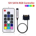 thumbnail image 5 of 12V SATA RGB Controller RF Remote Controler para PC Case LED Strip, 5 of 5
