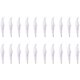 thumbnail image 1 of 20 Piezas Cebos Transparentes Cebos Duros En Blanco 3D Cuerpos de Señuelos de Pesca Sin Pintar Wobblers, 1 of 5