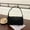 Black, variant on Suede Mini Tote Shoulder Bag For Women 2025 Fall Winter Fashion Handbag Elegant Clutch Purse