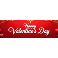 thumbnail image 4 of Valentine's Day Banner Heart Balloons Pink Roses Gift Box Backdrop Party Supplies Photography Props Romantic Decorations Festive Décor Background, 4 of 4