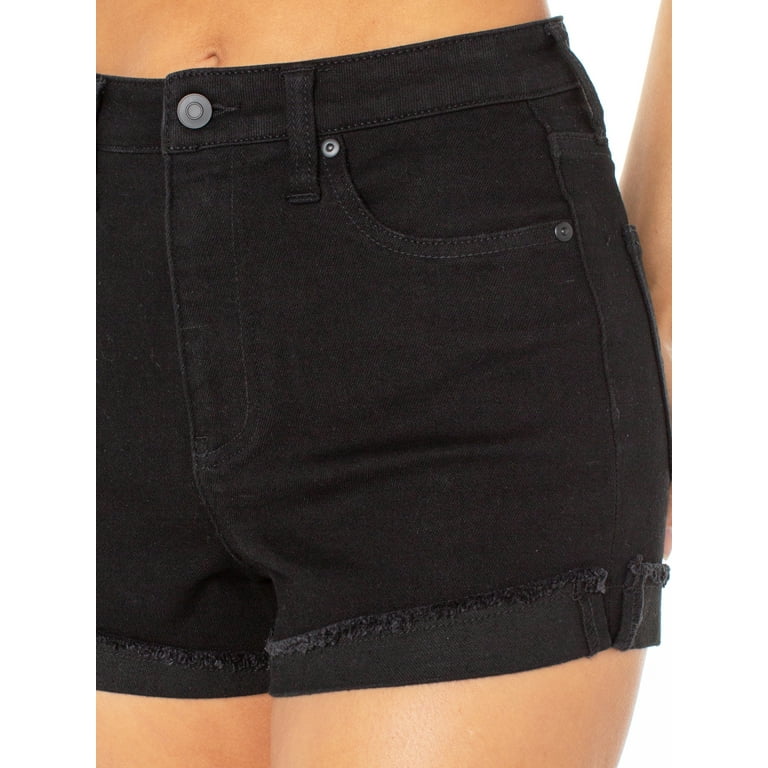 Celebrity pink black shorts sale