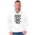 thumbnail image 3 of Jesus Save Me Baby Born in the USA Hoodie Sweatshirt Women Men Brisco Brands S, 3 of 6