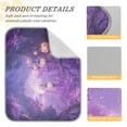 thumbnail image 4 of Pet Cooling Pad Foldable Self Cooling Mat Breathable Pet Cushion Sleep Pad for Dogs and Cats Beautiful Fantasy Purple Forest M, 4 of 9