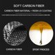 thumbnail image 5 of Para 2007-2015 Real Soft Carbon Fiber Car Central Air Conditioner Outlet Vent Cover Trim Interior Ac, 5 of 5