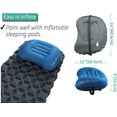 Trekology Aluft 2.0 Camping Pillow, SelfInflating, Small, Packable, Suitable for Hiking