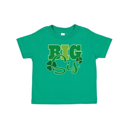 

Inktastic Big Sis Irish St Patricks Sister Gift Baby Girl T-Shirt
