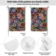 thumbnail image 2 of Easygdp Vintage Floral Garden Flag Yard Flag Welcome Flag, Double-Sided, Weather Resistant for Outdoor Decor - 12.5"x18", 2 of 9