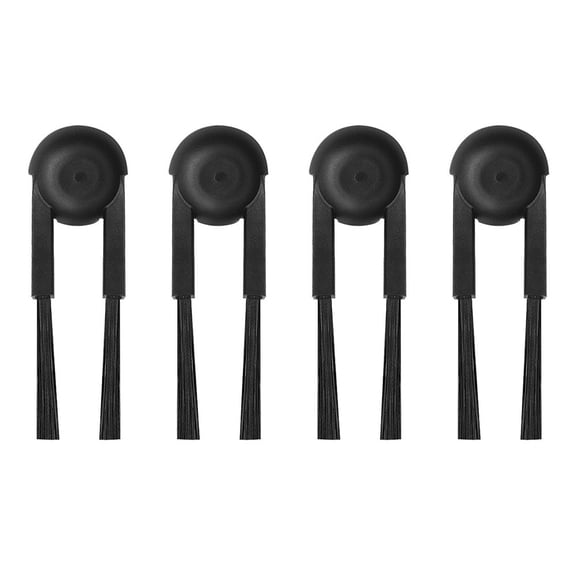 Miranox 10/4PCS Plastic Nylon Replacement Side Brush Household Efficient Corner Cleaning For Mijia M40S / OV31CN Vacuum Cleaner Parts 4 PACK