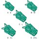 thumbnail image 5 of Billuyoard Ropa para perros Mantener la frescura Suavidad Pequeño accesorio para mascotas Sin hebillas Día de San Patricio Estilo lindo Chaleco de Type3 NO3 Billuyoard PT003838-05, 5 of 6