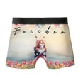 thumbnail image 2 of Freedom Maine Coon on Independence Day 4th of July All Over Print Boxer Briefs Underwear for Men Dad Cat Lover Kitten Owner Gifts - 01005, 2 of 6