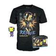 thumbnail image 2 of Funko POP & TEE: Marvel Blacklight- Rescue M Funko -, 2 of 2