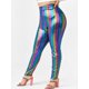 thumbnail image 1 of Pantalones Talla Extra Brillantes Metálicos Rosegal Pantalones de talla grande, 1 of 5