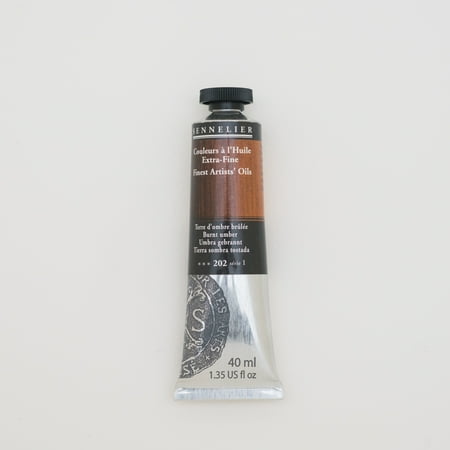 UPC: 3046450459125 | Sennelier Artists 1.35 oz Burnt Umber S1 Satin Oil Art Paint