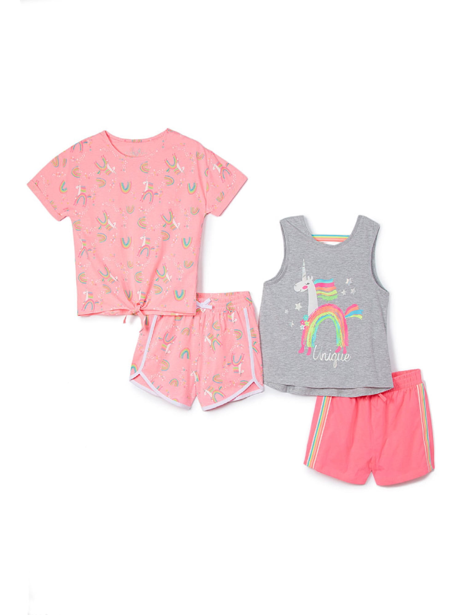 Pink Velvet Girls Love Who You are 4-Piece Mix-and-Match Set