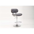 thumbnail image 1 of Boraam 99435 Smuk Tabouret Pivotant Réglable &44; Gris, 1 of 5