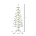 thumbnail image 2 of Vickerman Champagne Feather Artificial Christmas Tree, 2 of 3