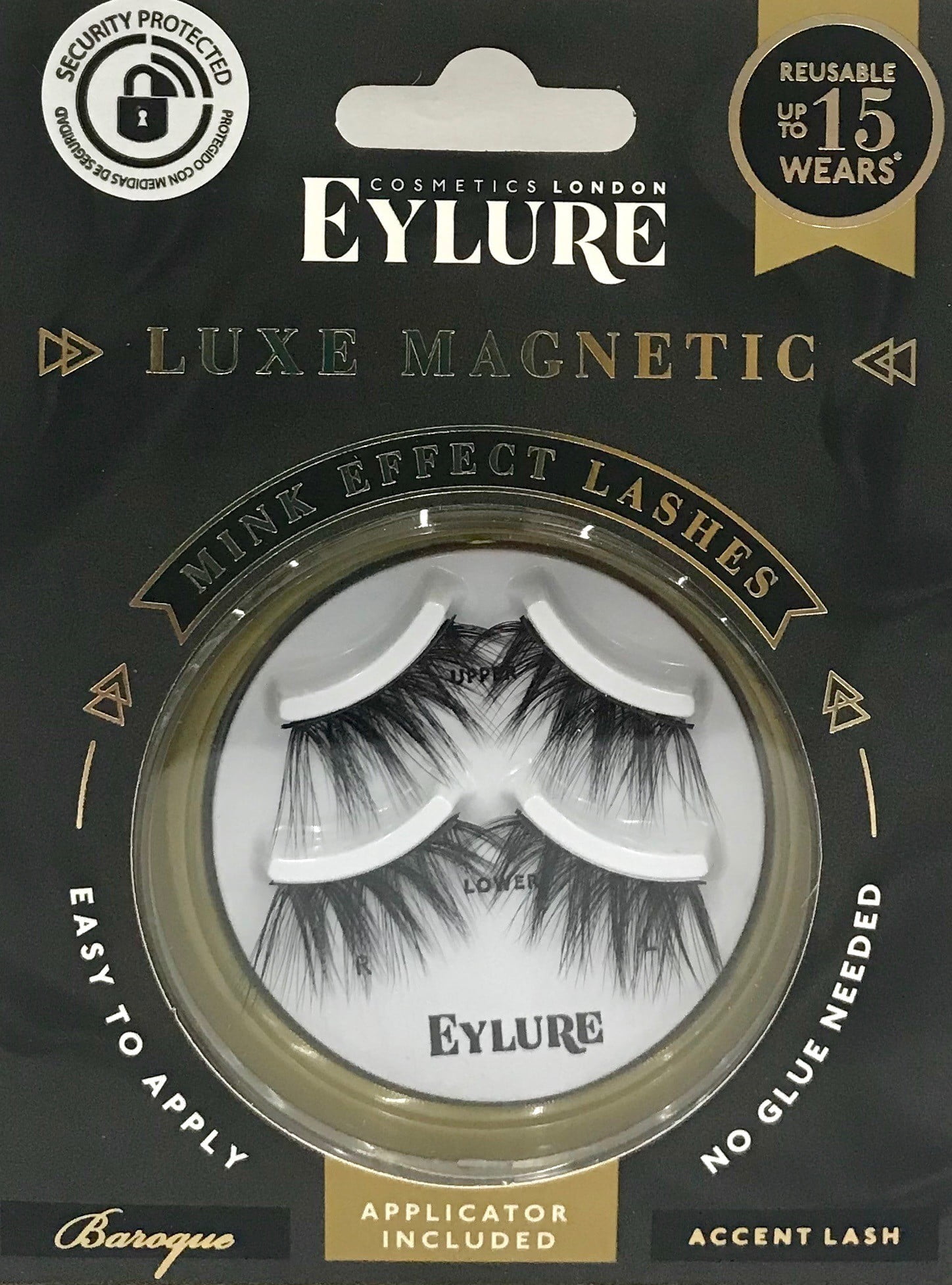 Eylure Lashes Baroque Accent, 1 pair