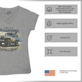 thumbnail image 6 of Life is a Journey Enjoy the Ride Women's V-Neck T-shirt 4x4 Offroad Rugged Vehicle Trailblazing Mudding Dirt Roads Tee, 6 of 7
