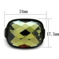 thumbnail image 4 of Anillo Color Negro Para Hombres de Acero Inoxidable Color Oliva, 4 of 4
