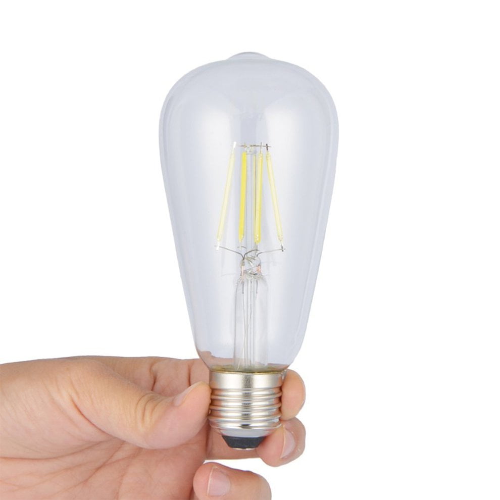 Edison Bulb Vintage Filament LED Light Bulb E27 Warm Yellow Light Home-ZW 