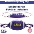 thumbnail image 2 of Pets First Collegiate Louisiana State Nylon Football-Licensed, 2 of 7