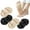 Beige, variant on Women's Toe Pad Topper Liner Socks Nylon Sponge Cushion No Show Toeless Half Socks 4 Pairs Soft Non-Skid Invisible Relief Pain Blister for High Heels Flats Boots Mules Sandal